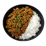 Spicy Mince, Rice Or Chips 
